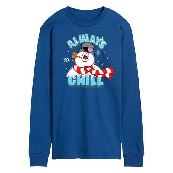 Frosty The Snowman - Christmas - Always Chill - Men's Long Sleeve T-Shirt
