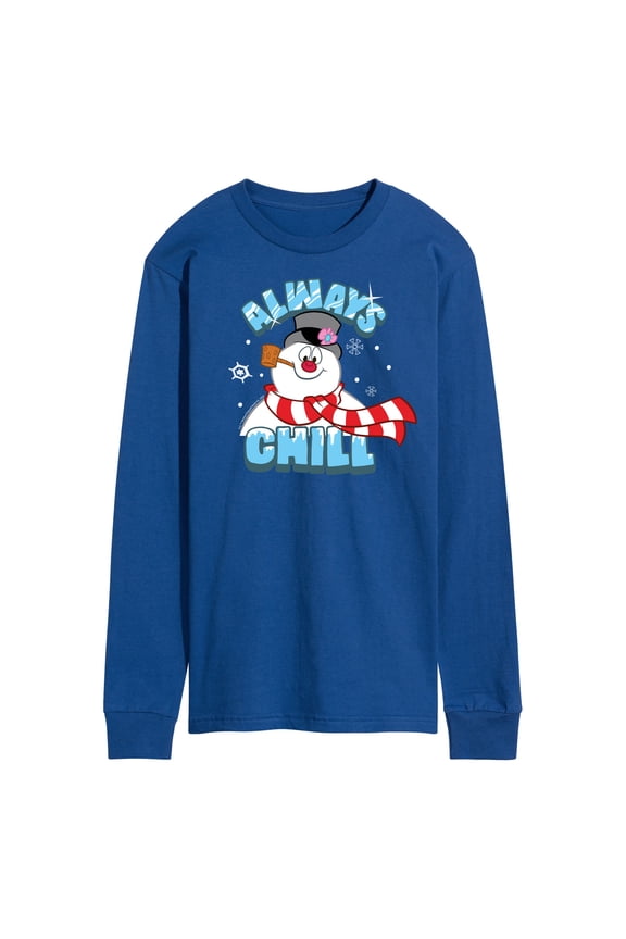 - Christmas - Always Chill - Men's Long Sleeve T-Shirt