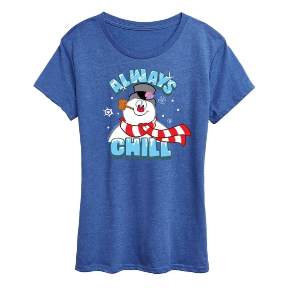 Frosty The Snowman - Christmas - Always Chill - Women's Short Sleeve Graphic T-Shirt
