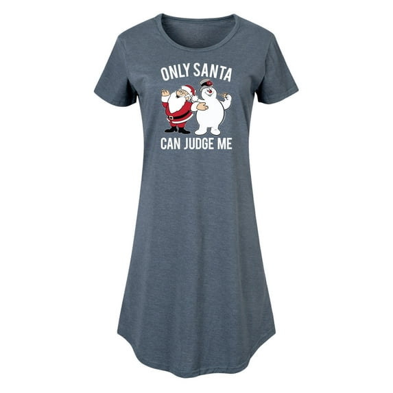 Frosty The Snowman - Christmas - Only Santa Can Judge Me - Women's Any Way Dress