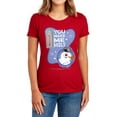 thumbnail image 1 of Frosty The Snowman Melt Women's T Shirt, Red, Medium, 1 of 6