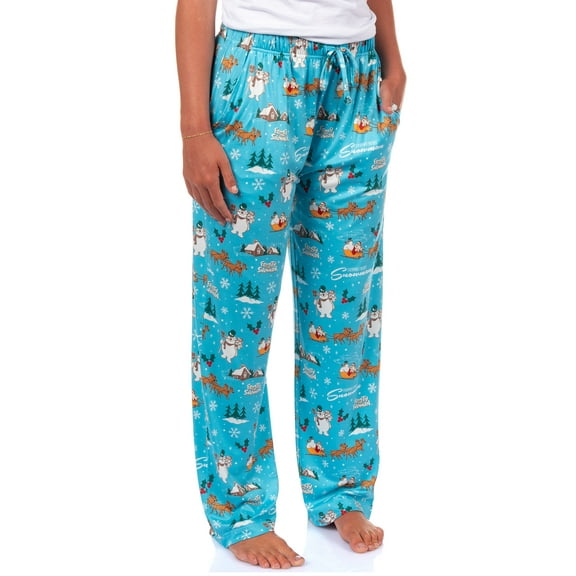 Frosty The Snowman Pajama Pants Women's Everyone's Favorite PJ Lounge Bottoms