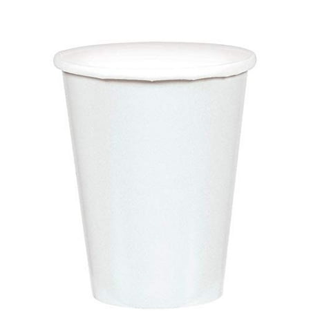 Frosty White Paper Cups, 9 Oz, 20 Ct. | Party Tableware