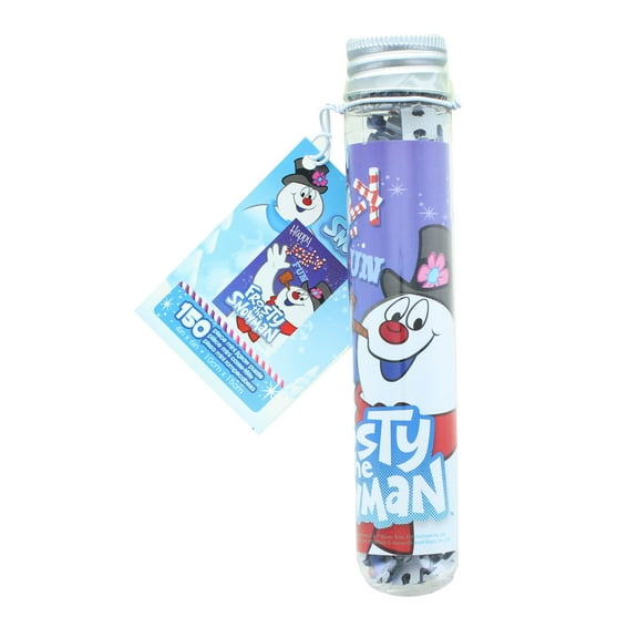 Frosty the Snowman 150 Piece Micro Jigsaw Puzzle In Tube