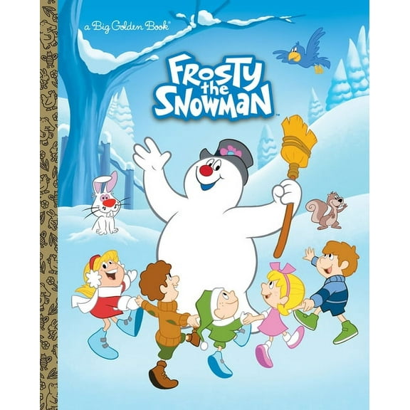 Frosty the Snowman Big Golden Book: A Classic Christmas Book for Kids (Hardcover)