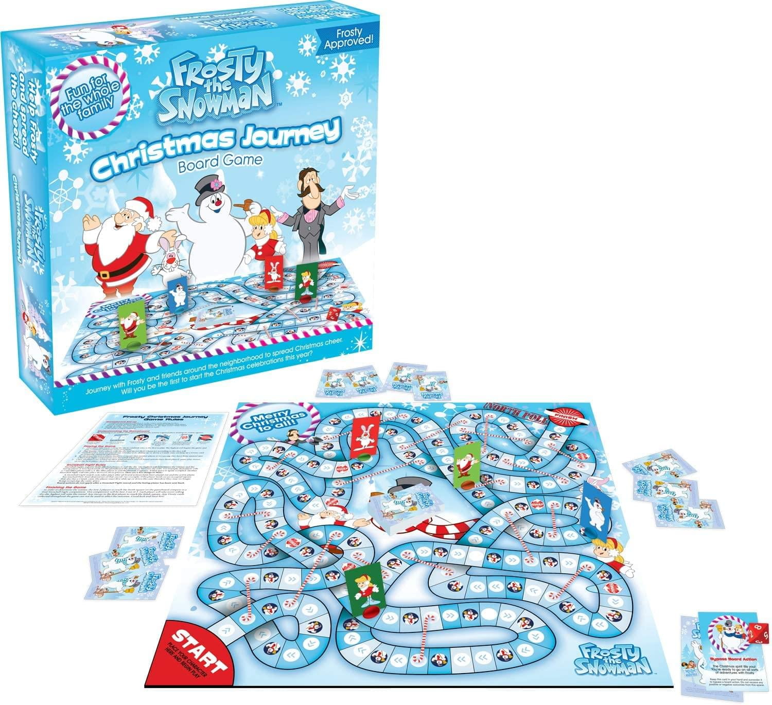 NMR DISTRIBUTION Frosty The Snowman Family Board Game