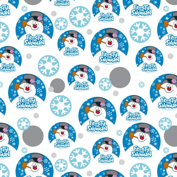 Frosty the Snowman Snowing Premium Gift Wrap Wrapping Paper Roll