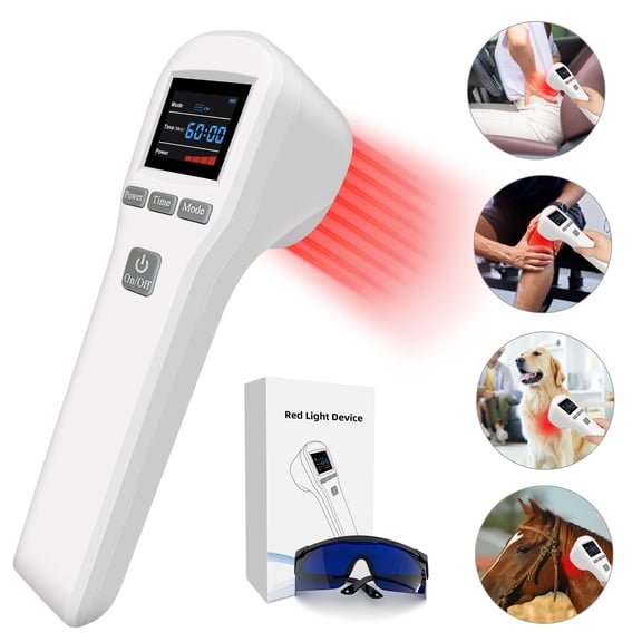Frovab Multi-Mode Light Therapy Device for Animals Shoulders, Elbows, and Knees, 650nm & 808nm Cold Light Treatment