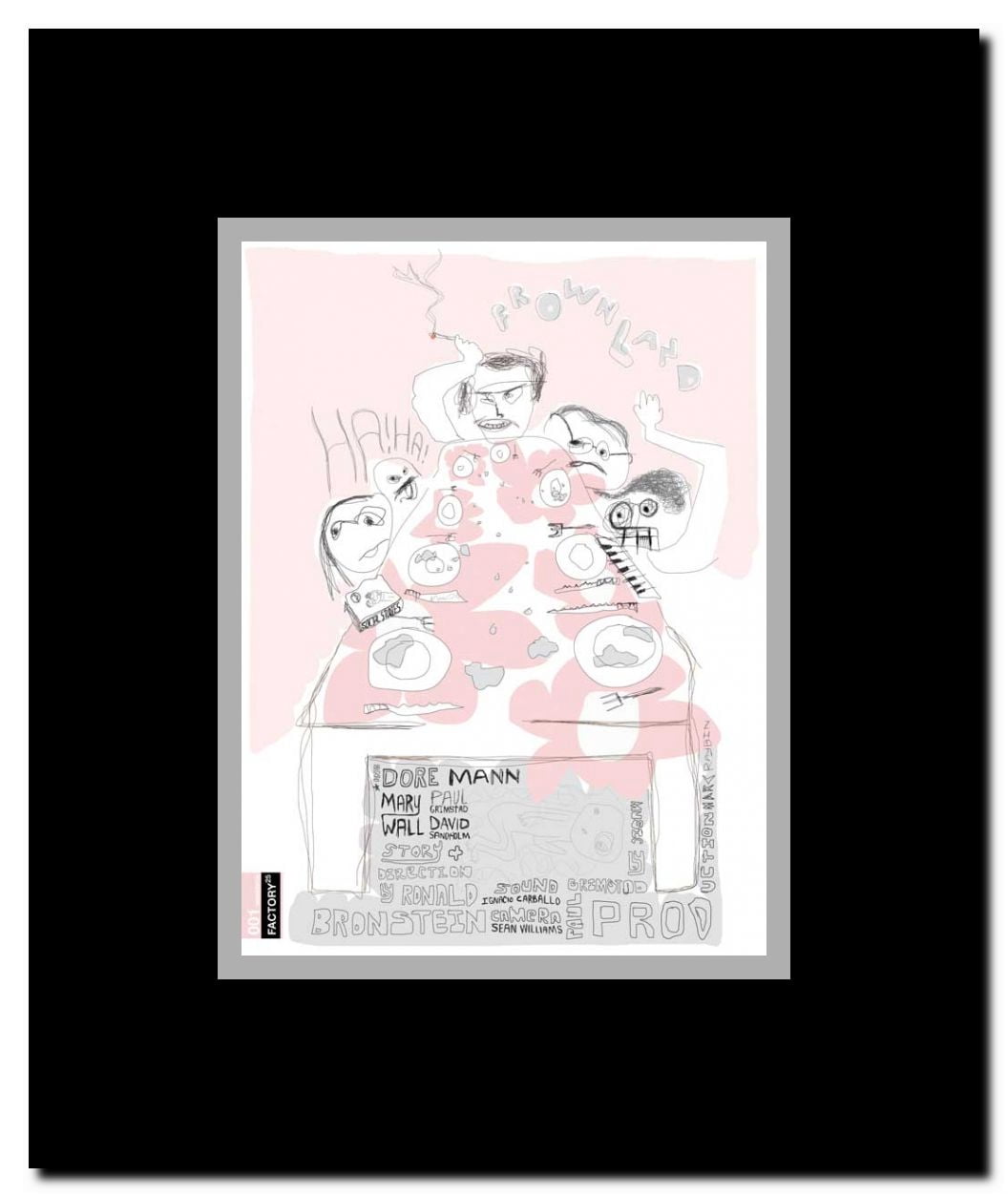 Frownland Framed Movie Poster