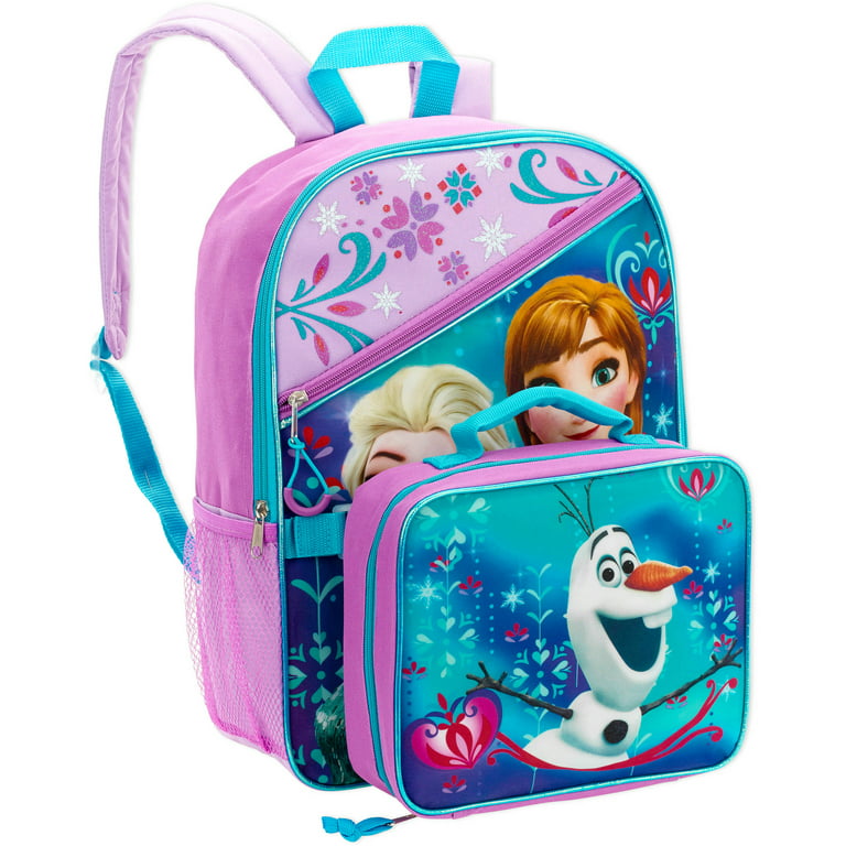 Disney Frozen 'Elsa' 16 Full-Size Backpack With Detachable Lunch Bag