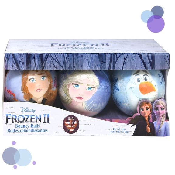 Frozen 2 3pk 4" Foam PU Balls in box