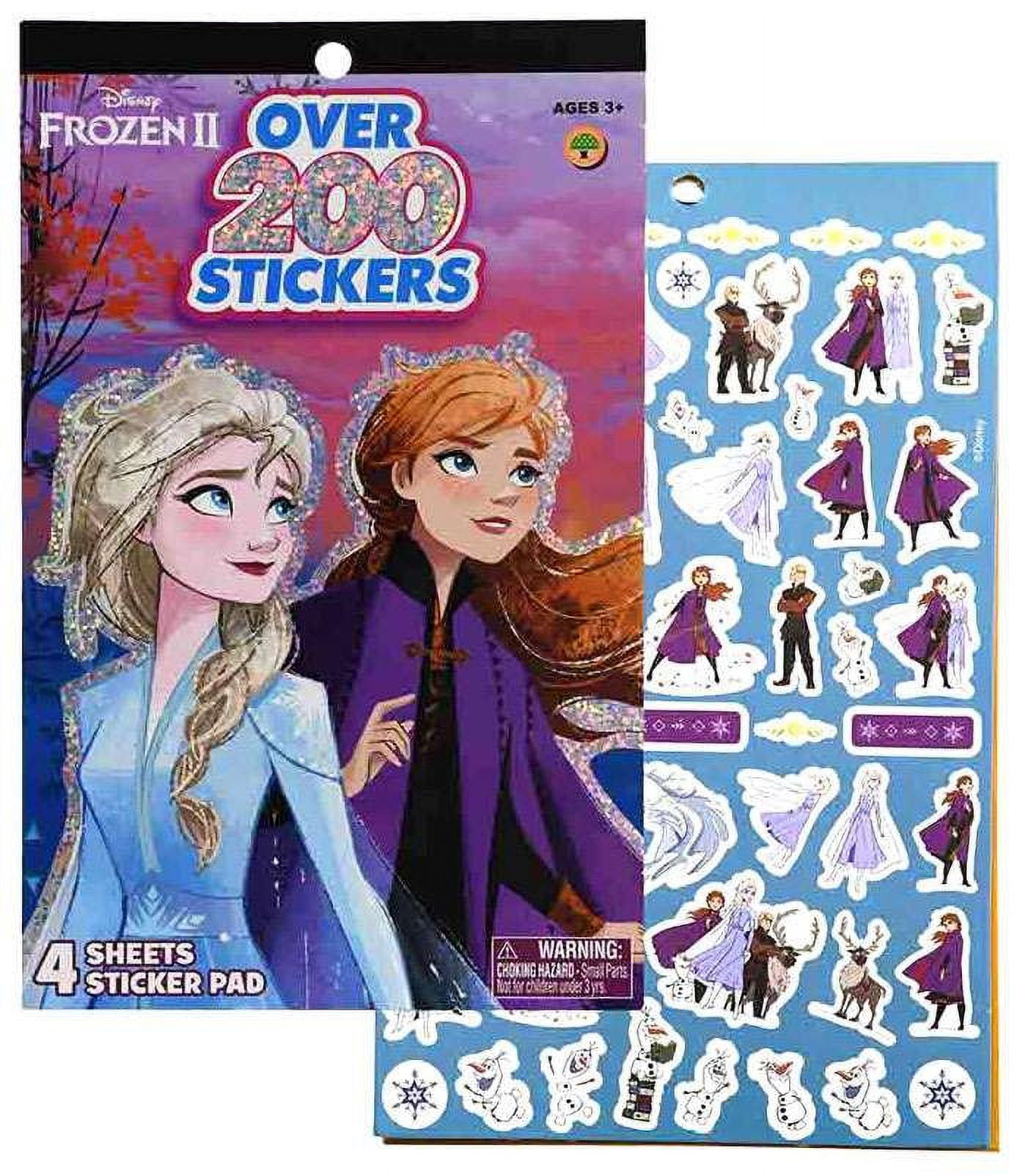 Frozen 2 Sticker Pad 200 Stickers