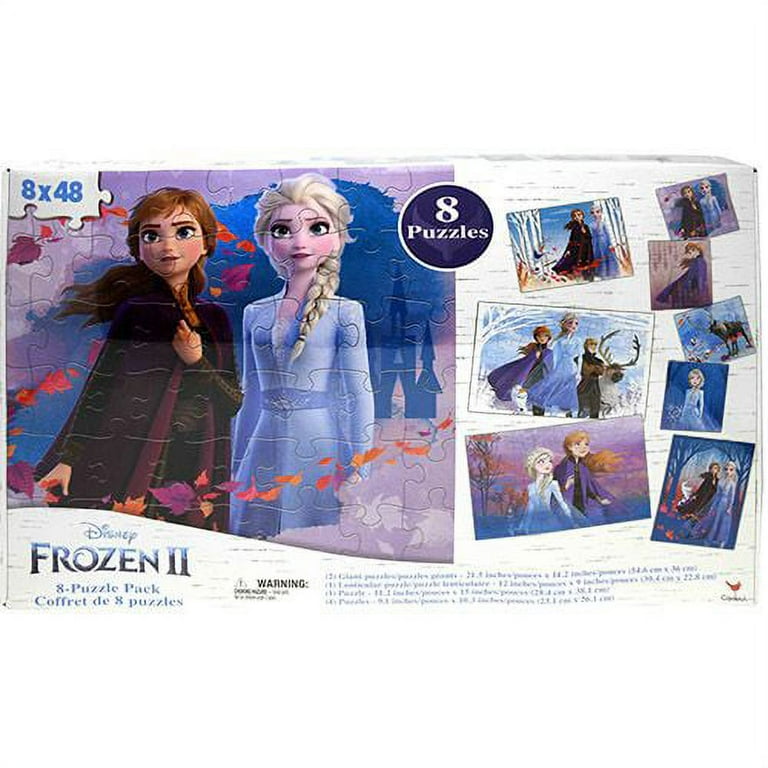 Frozen 2 8 Puzzles Pack - Walmart.com