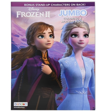 Frozen 2 80pg Coloring Book & 12ct Colored Pencil- Assorted