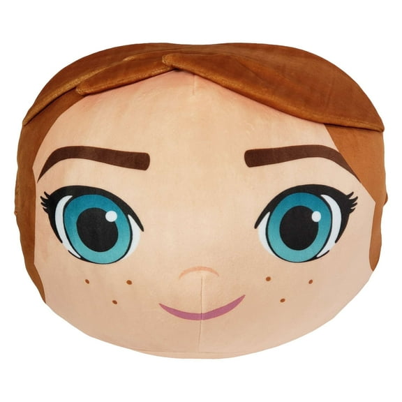 Frozen 2 Adventure Anna Disney Kids Round Travel Cloud Pillow