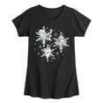 thumbnail image 1 of Frozen 2 - Anna Elsa Olaf Snow - Toddler And Youth Girls Short Sleeve Graphic T-Shirt, 1 of 5