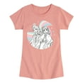 thumbnail image 1 of Frozen 2 - Anna Elsa Rainbow - Toddler And Youth Girls Short Sleeve Graphic T-Shirt, 1 of 4