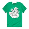 thumbnail image 1 of Frozen 2 - Anna Elsa Rainbow - Toddler And Youth Short Sleeve Graphic T-Shirt, 1 of 5