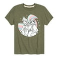 thumbnail image 1 of Frozen 2 - Anna Elsa Rainbow - Toddler And Youth Short Sleeve Graphic T-Shirt, 1 of 5