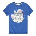 thumbnail image 1 of Frozen 2 - Anna Elsa Rainbow - Toddler And Youth Short Sleeve Graphic T-Shirt, 1 of 5