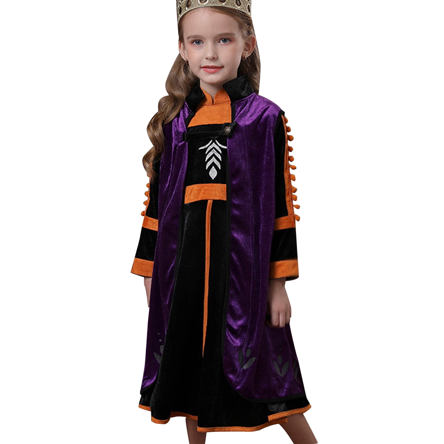 Frozen 2 Anna's Luxury Halloween Costume for Girls