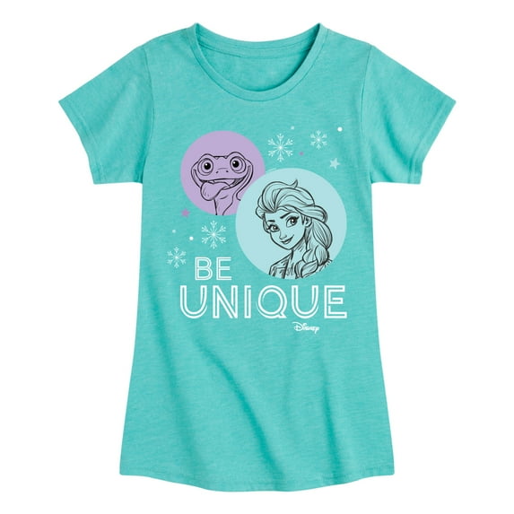 Frozen 2 - Be Unique - Toddler And Youth Girls Short Sleeve Graphic T-Shirt