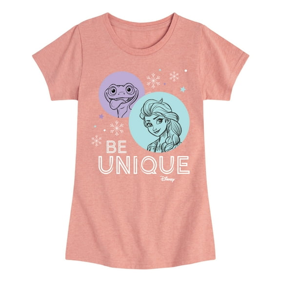 Frozen 2 - Be Unique - Toddler And Youth Girls Short Sleeve Graphic T-Shirt