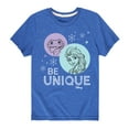 thumbnail image 1 of Frozen 2 - Be Unique - Toddler And Youth Short Sleeve Graphic T-Shirt, 1 of 5
