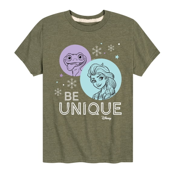 Frozen 2 - Be Unique - Toddler And Youth Short Sleeve Graphic T-Shirt