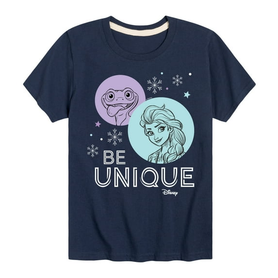 Frozen 2 - Be Unique - Toddler And Youth Short Sleeve Graphic T-Shirt