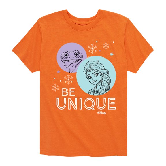 Frozen 2 - Be Unique - Toddler And Youth Short Sleeve Graphic T-Shirt