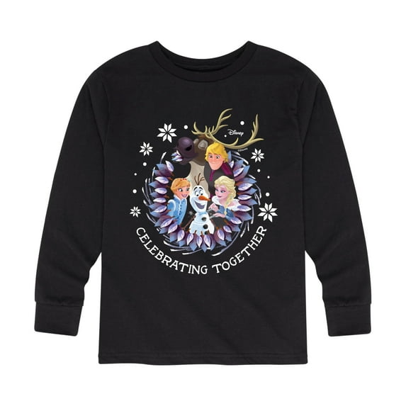 Frozen 2 - Celebrating Together - Toddler And Youth Long Sleeve Graphic T-Shirt