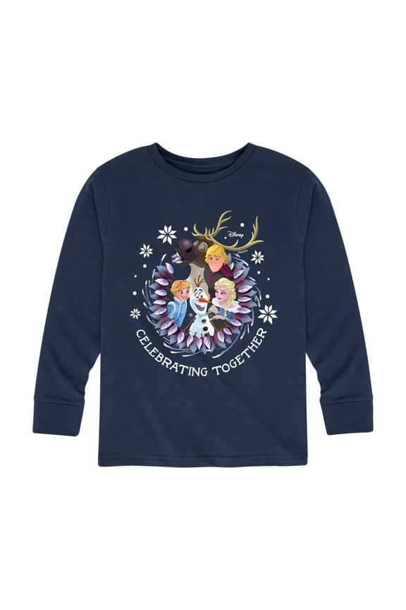 Frozen 2 - Celebrating Together - Toddler And Youth Long Sleeve Graphic T-Shirt