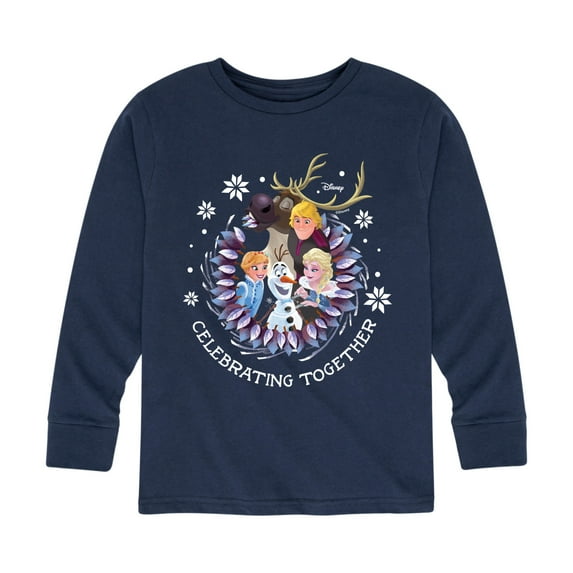 Frozen 2 - Celebrating Together - Toddler And Youth Long Sleeve Graphic T-Shirt