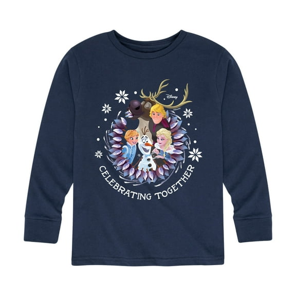 Frozen 2 - Celebrating Together - Toddler And Youth Long Sleeve Graphic T-Shirt