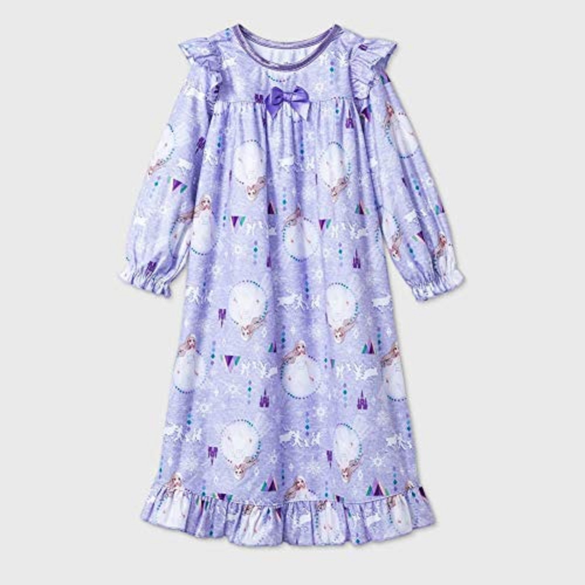 Frozen 2 Disney Frozen II Toddler Girls Elsa Granny Nightgown Pajamas 5T Walmart