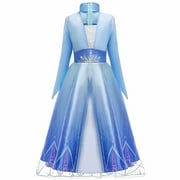 KAWELL Deluxe Princess Dress Halloween Costumes for Girls Cosplay Christmas Party Dresses,Child 4t
