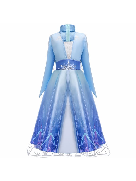 Deluxe Princess Dress Halloween Costumes for Girls Cosplay Christmas Party Dresses,Child 7-8 Years