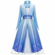 KAWELL Deluxe Princess Dress Halloween Costumes for Girls Cosplay Christmas Party Dresses,Child 5t