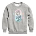 thumbnail image 1 of Frozen 2 - Elsa Portrait - Toddler And Youth Crewneck Fleece Sweatshirt, 1 of 4