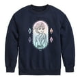 thumbnail image 1 of Frozen 2 - Elsa Portrait - Toddler And Youth Crewneck Fleece Sweatshirt, 1 of 5