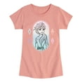 thumbnail image 1 of Frozen 2 - Elsa Portrait - Toddler And Youth Girls Short Sleeve Graphic T-Shirt, 1 of 4