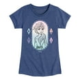 thumbnail image 1 of Frozen 2 - Elsa Portrait - Toddler And Youth Girls Short Sleeve Graphic T-Shirt, 1 of 4