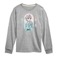 thumbnail image 1 of Frozen 2 - Elsa Portrait - Toddler And Youth Long Sleeve Graphic T-Shirt, 1 of 5