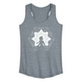 thumbnail image 1 of Frozen 2 - Elsa Snowflake Women's Graphic Racerback Tank, 1 of 5