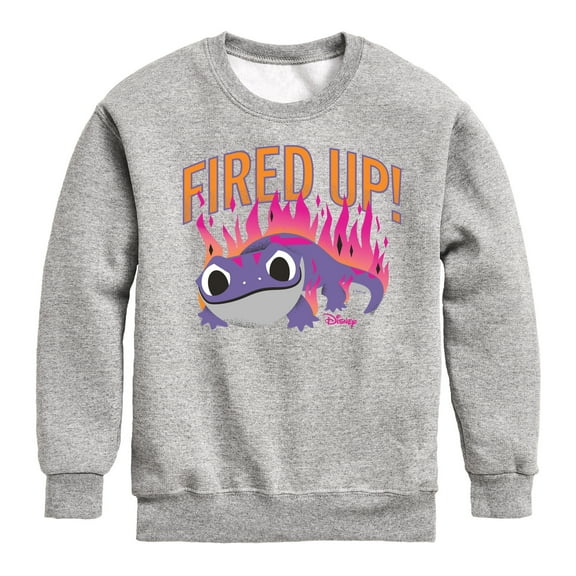 Frozen 2 - Fired Up - Toddler And Youth Crewneck Fleece Sweatshirt