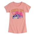 thumbnail image 1 of Frozen 2 - Fired Up - Toddler And Youth Girls Short Sleeve Graphic T-Shirt, 1 of 5