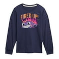 thumbnail image 1 of Frozen 2 - Fired Up - Toddler And Youth Long Sleeve Graphic T-Shirt, 1 of 5