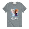 thumbnail image 1 of Frozen 2 - Forever Sisters - Toddler And Youth Short Sleeve Graphic T-Shirt, 1 of 5