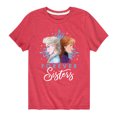 thumbnail image 1 of Frozen 2 - Forever Sisters - Toddler And Youth Short Sleeve Graphic T-Shirt, 1 of 5